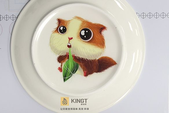 uv printing on ceramic plate